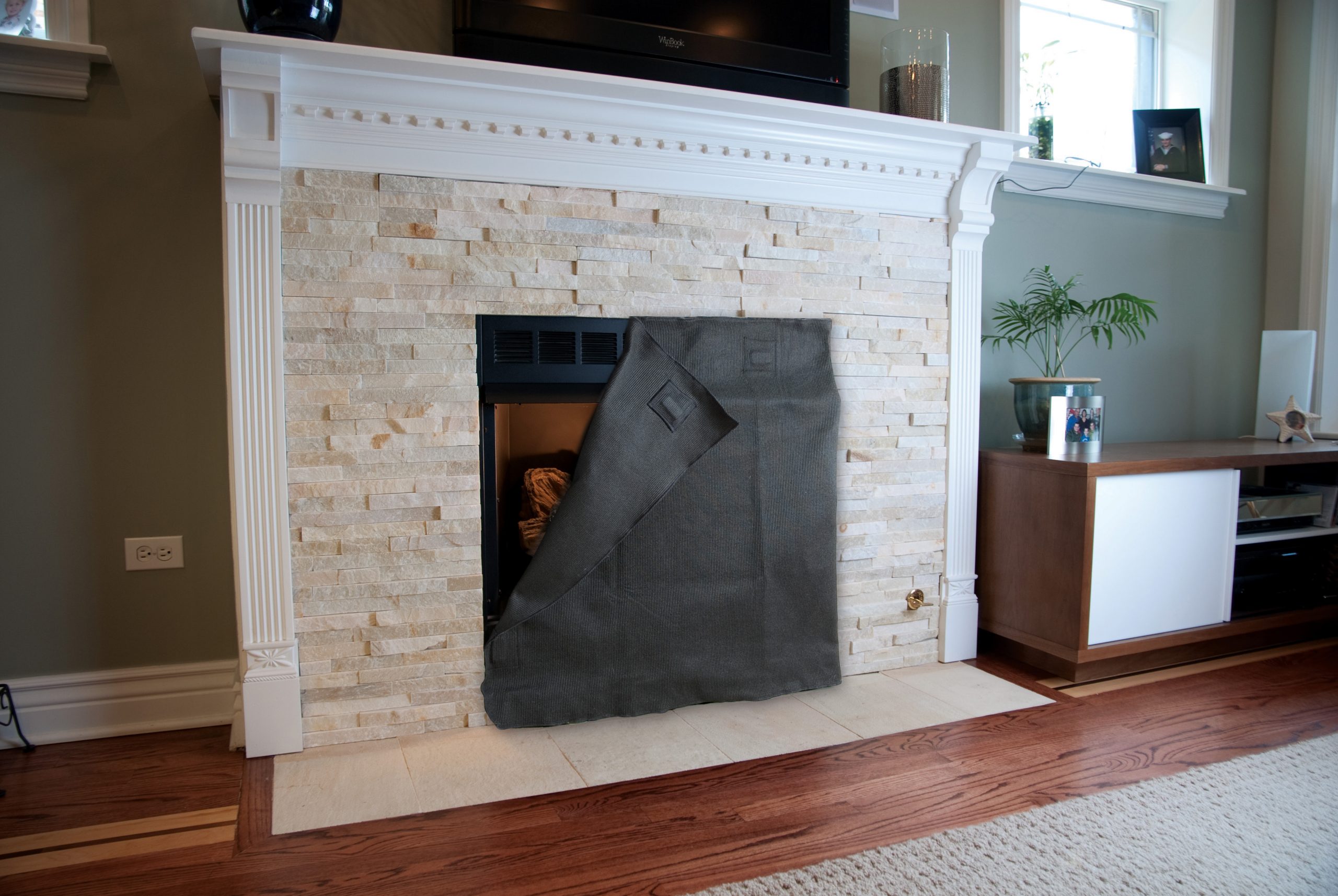 Fireplace Cover, Fireplace Insulation Draft Blocker, Fireproof Fireplace  Blanket For Heat Loss, Fireplace Flue Blocker, Fireplace Cold Air Blocker